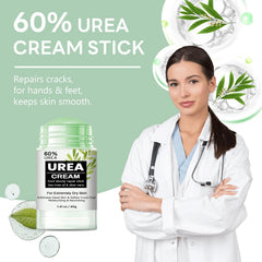 Generic stick texture close-up revealing smooth cream for fast absorption and easy glide