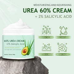Generic brand cream texture close-up demonstrating fast absorption benefit
