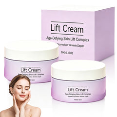 Generic front packaging showing two 60g jars and clear benefit of firming