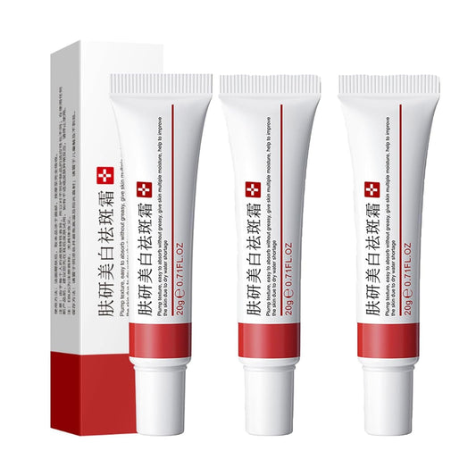 Generic front packaging showing three 20g bottles and product benefit