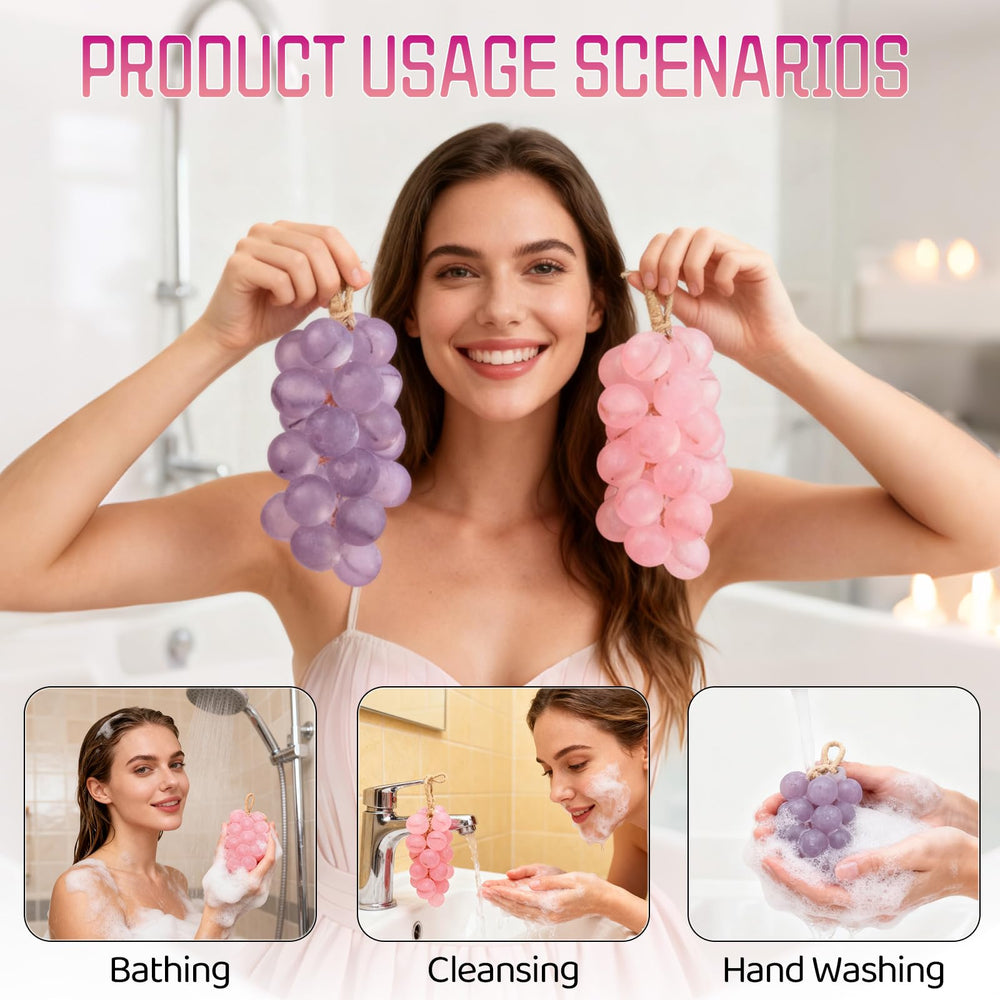 Generic grape soap neatly boxed as a gift-ready decorative soap option