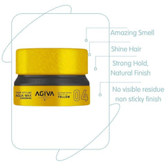 Generic Hair Gel No 4 applied in hand demonstrating easy spreadability and quick styling benefit