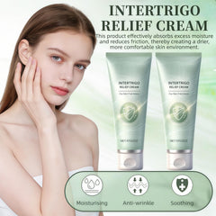 Generic Intertrigo Cream texture close-up showing smooth cream consistency for easy spread