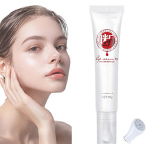 Generic lip serum front packaging showing product and clear benefit