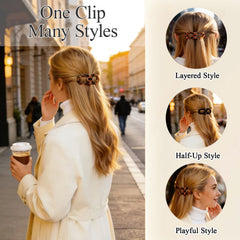 Generic magnetic hair clip magnet closeup showing durable mechanism benefit