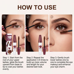 Generic mascara next to coin size comparison shows full-size tube and travel practicality