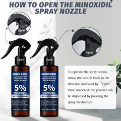 Generic lifestyle on bathroom counter showing convenient daily scalp care