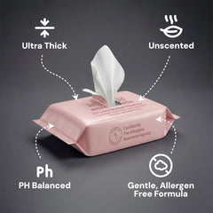 Generic nightstand display with pack, illustrates discreet accessibility after intimate moments