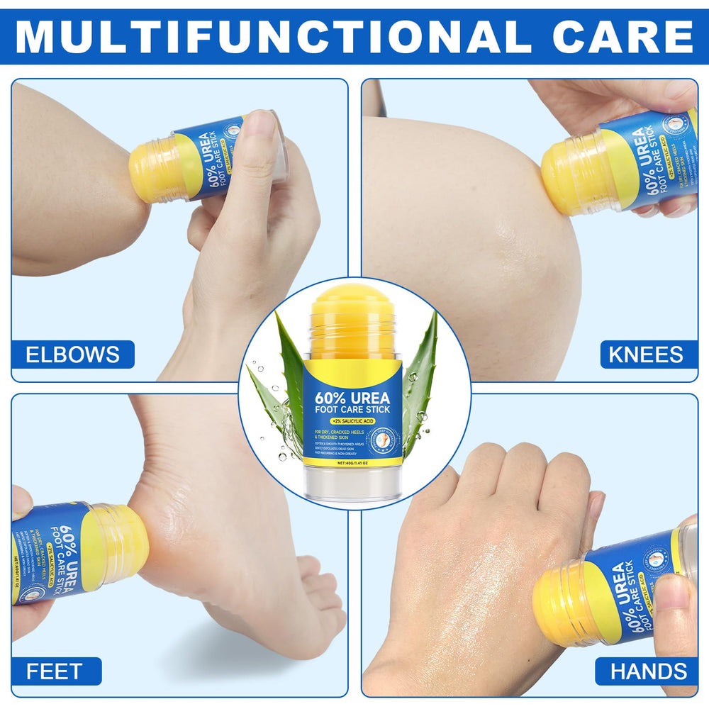 Generic nighttime sock routine with stick applied, enhanced overnight hydration