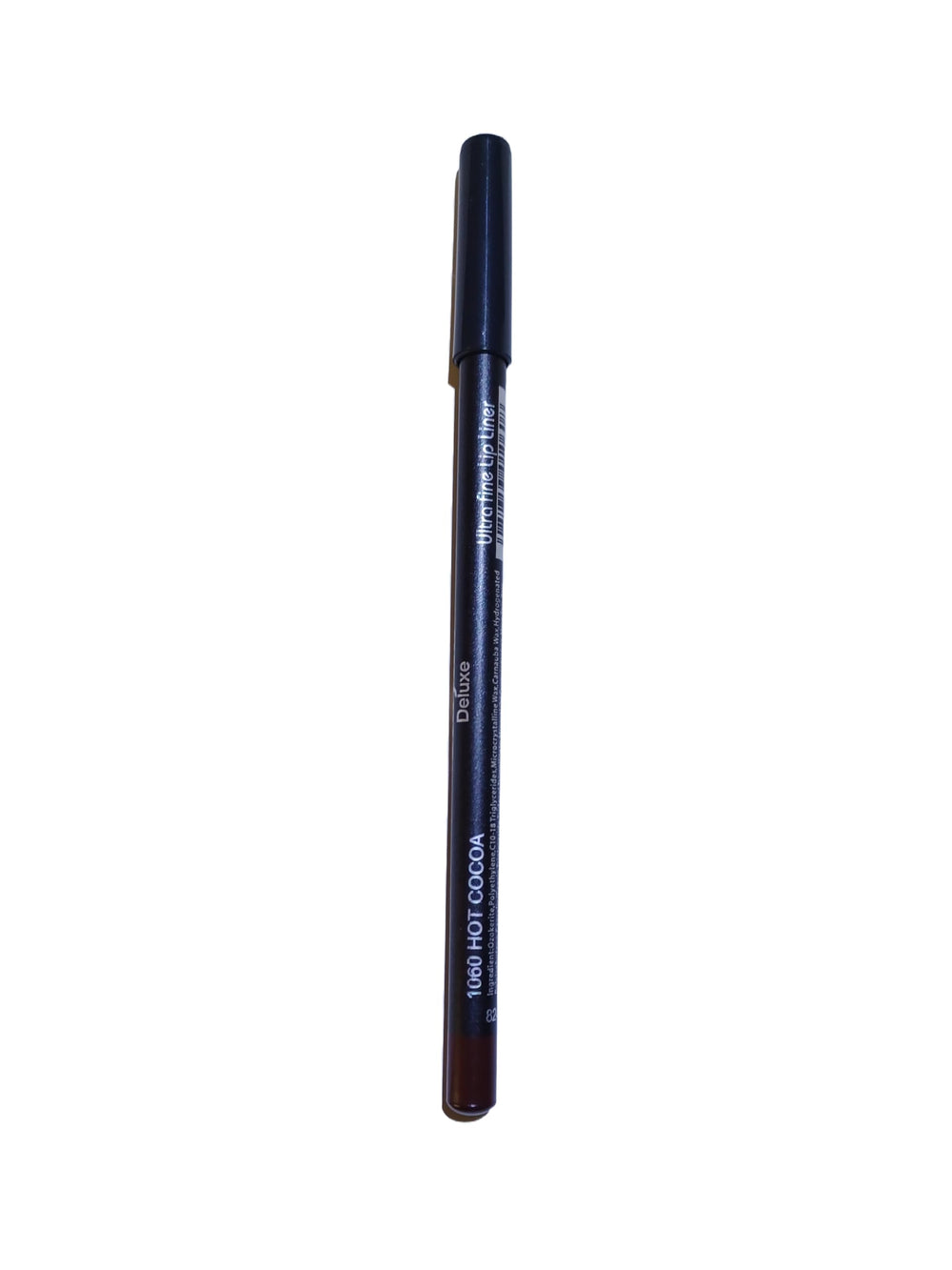 Generic brand pencil drawing a clean lash line to show controlled eye definition benefit