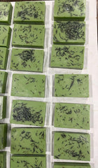 Generic rosemary soap assortment displaying variety and consecrated options
