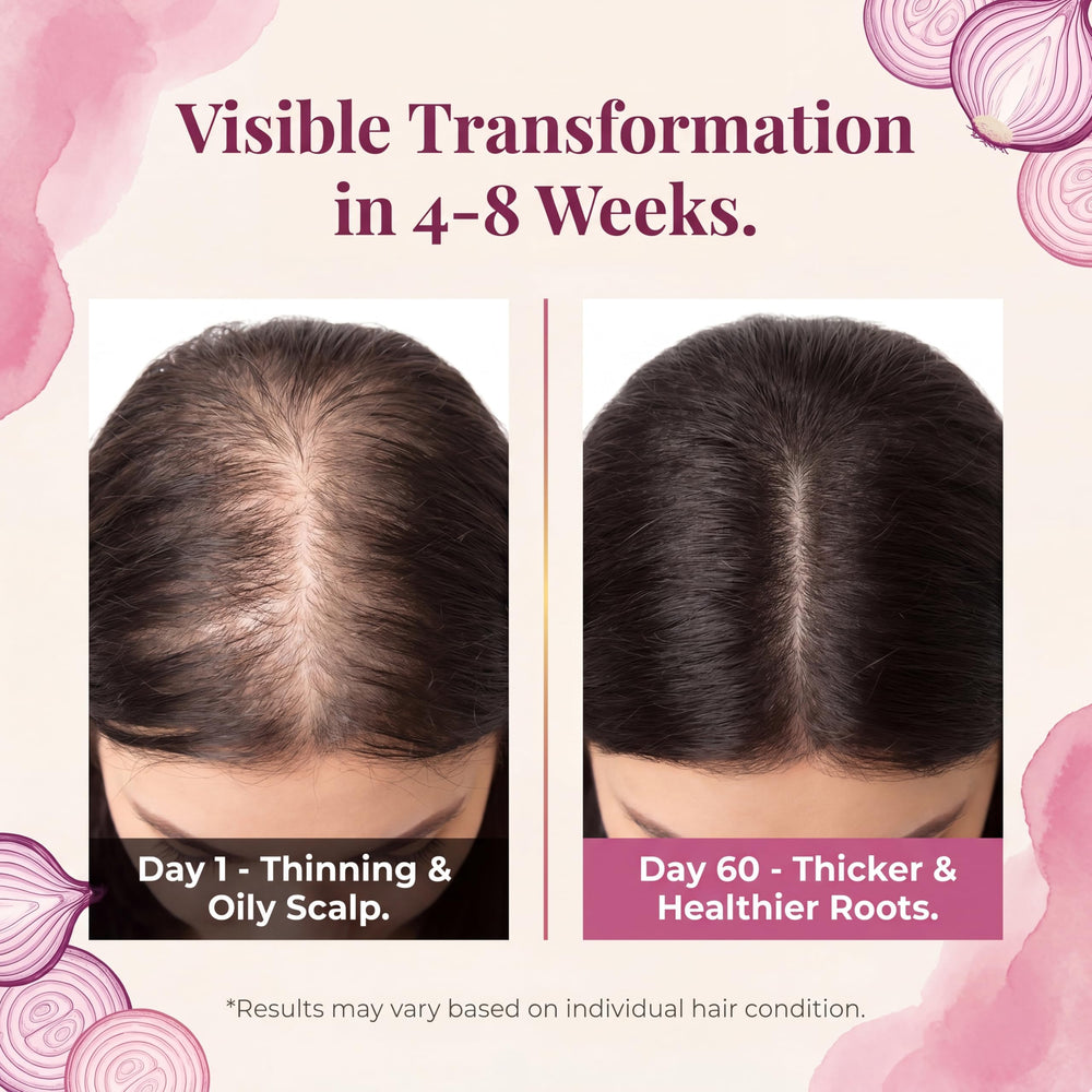 Generic demonstrating bar rubbed along scalp illustrating easy application
