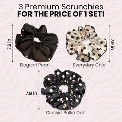 Generic wrist wearing a scrunchie as bracelet showing convenience and stylish carry