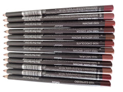 Generic brand assortment of brown shades laid out flat to show color range benefit