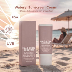 Generic swatch on arm showing light coverage and true shade
