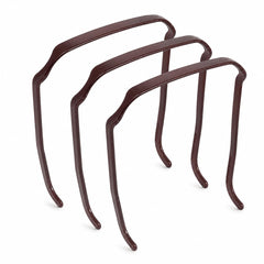 Generic square headband front view showing discreet profile and benefit of subtle hold