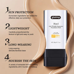 Generic stick with built-in brush and cap displayed for easy application benefit