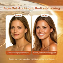 Generic tanning gummies label and directions clearly shown for usage guidance
