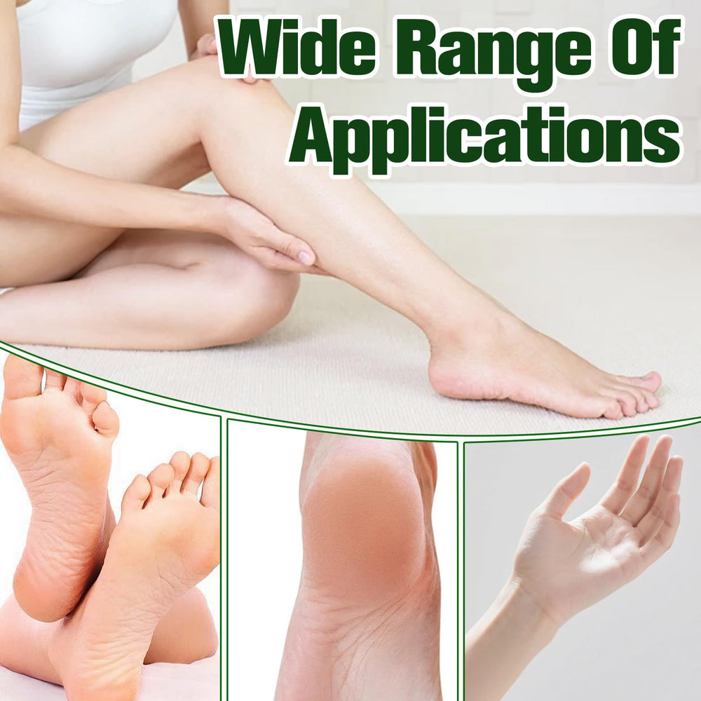 Generic tea tree foot cream applied before socks for overnight hydration