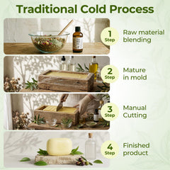 Generic tea tree soap lather in hands creating creamy foam for effective cleansing