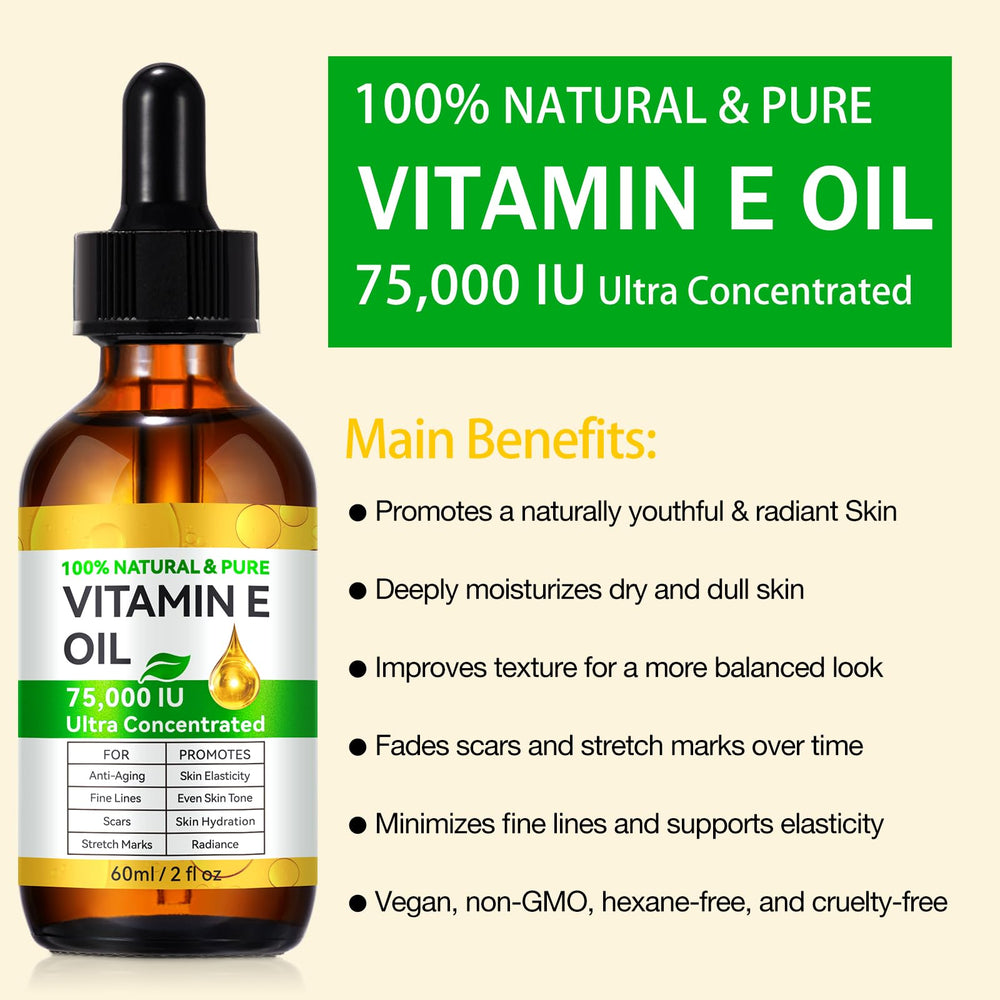 Generic vitamin e oil dropper closeup dispensing a drop for precise use