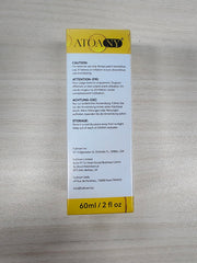 Generic bottle held in hand for scale showing travel-friendly size benefit