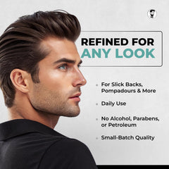 Gentlemen Republic used on child's hair showing gentle, dependable control