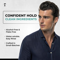 Gentlemen Republic pump close-up delivering measured gel for easy use