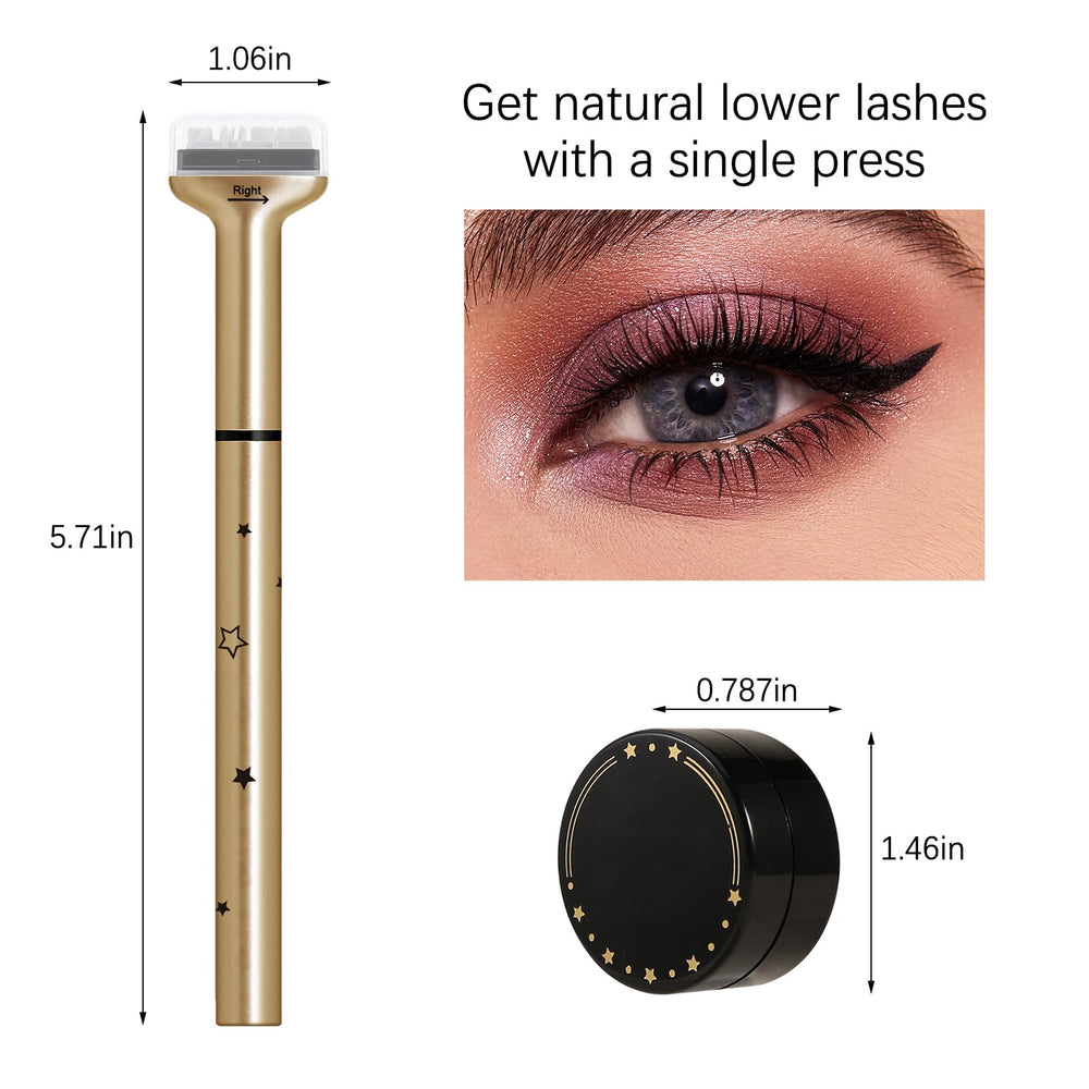 GEUUFEA lifestyle image by mirror showing quick on-the-go touchup benefit