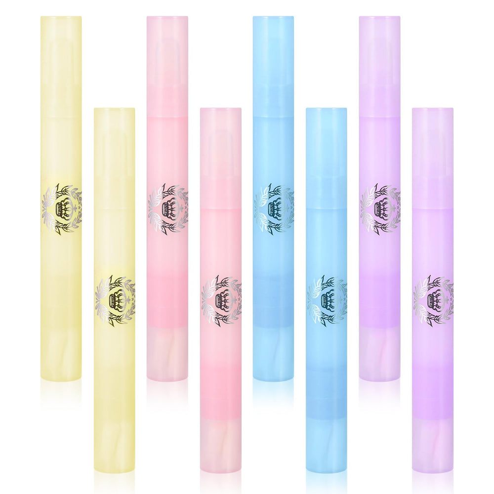 GGSTDDUP front view of eight pens showing kit benefits of refillable design