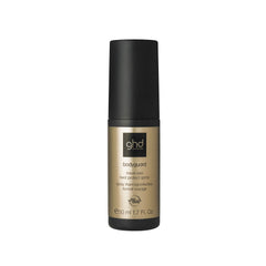 ghd Bodyguard front packaging showing compact bottle and brand