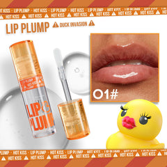 GHFCZOO lip oil being applied by model demonstrating instant shine and fuller look
