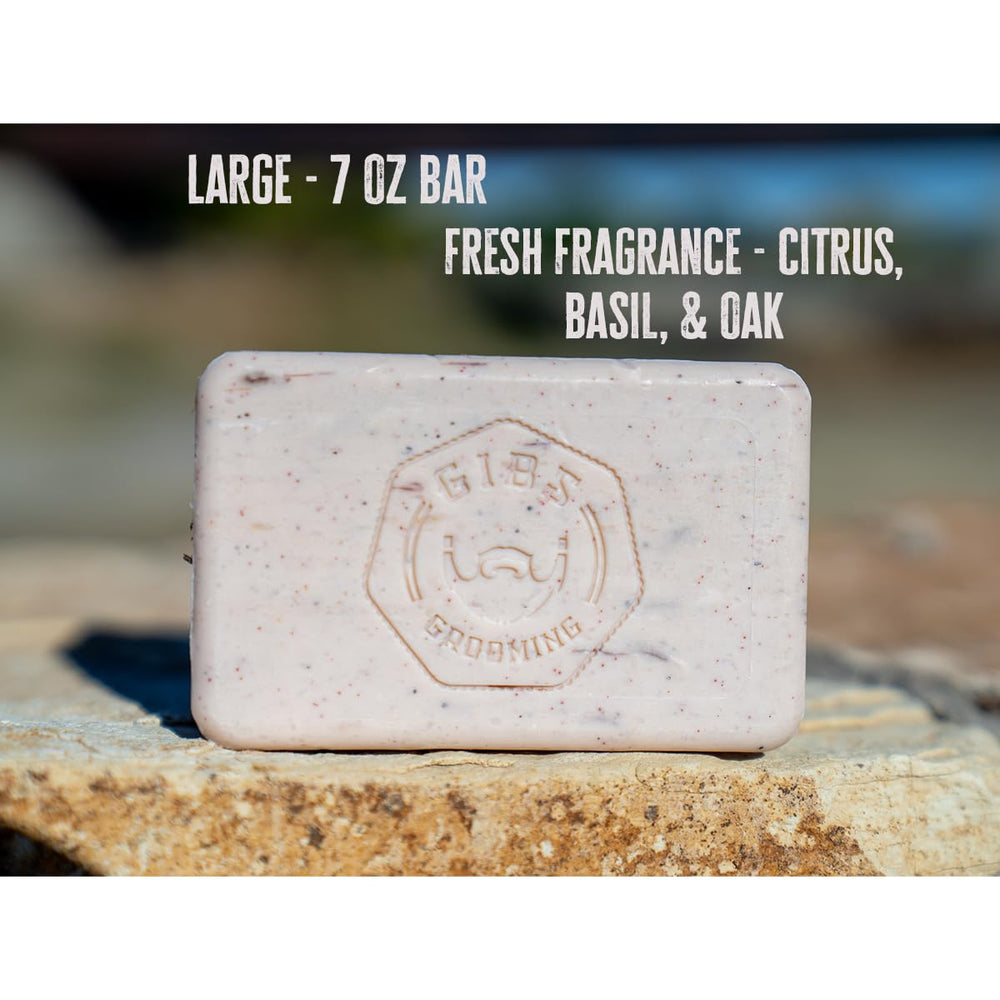 GIBS Bio Fuel creating rich lather under water illustrating gentle cleansing benefit