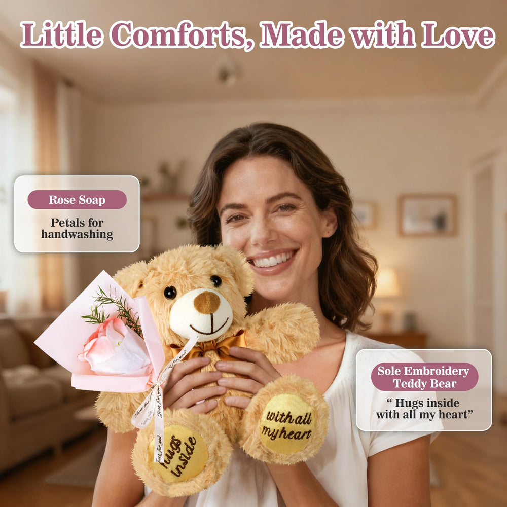 GiftBliss plush teddy displaying soft companion for comfort and emotional support