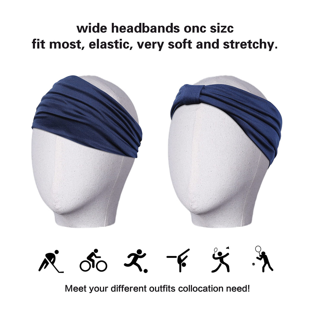 GiLi headband next to hand for scale showing 5.5-inch width and coverage benefit