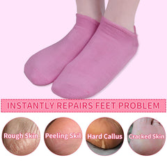 Giloner socks beside ruler for scale, displays fit for US women shoe sizes