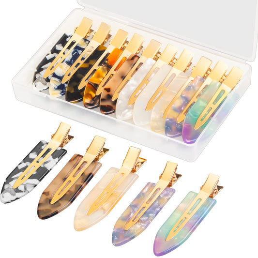 Gingbiss front packaging showing the 10-color clip set and box for organized storage