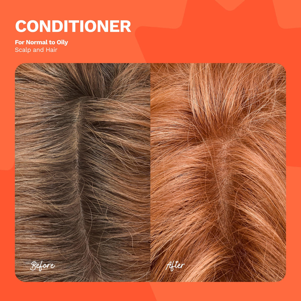 Ginger Milk creamy conditioner texture on hand showing smooth slip for detangling