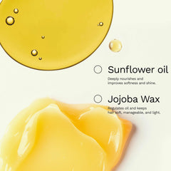 Ginger Milk pump action dispensing conditioner illustrating convenient, mess-free use