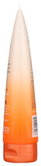 GIOVANNI bottle beside ruler showing 8.5 fl oz scale for size and travel planning