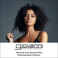 GIOVANNI before and after hair showing increased manageability