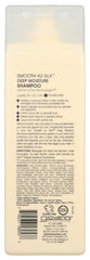 GIOVANNI label close-up highlighting apple and aloe extracts benefits