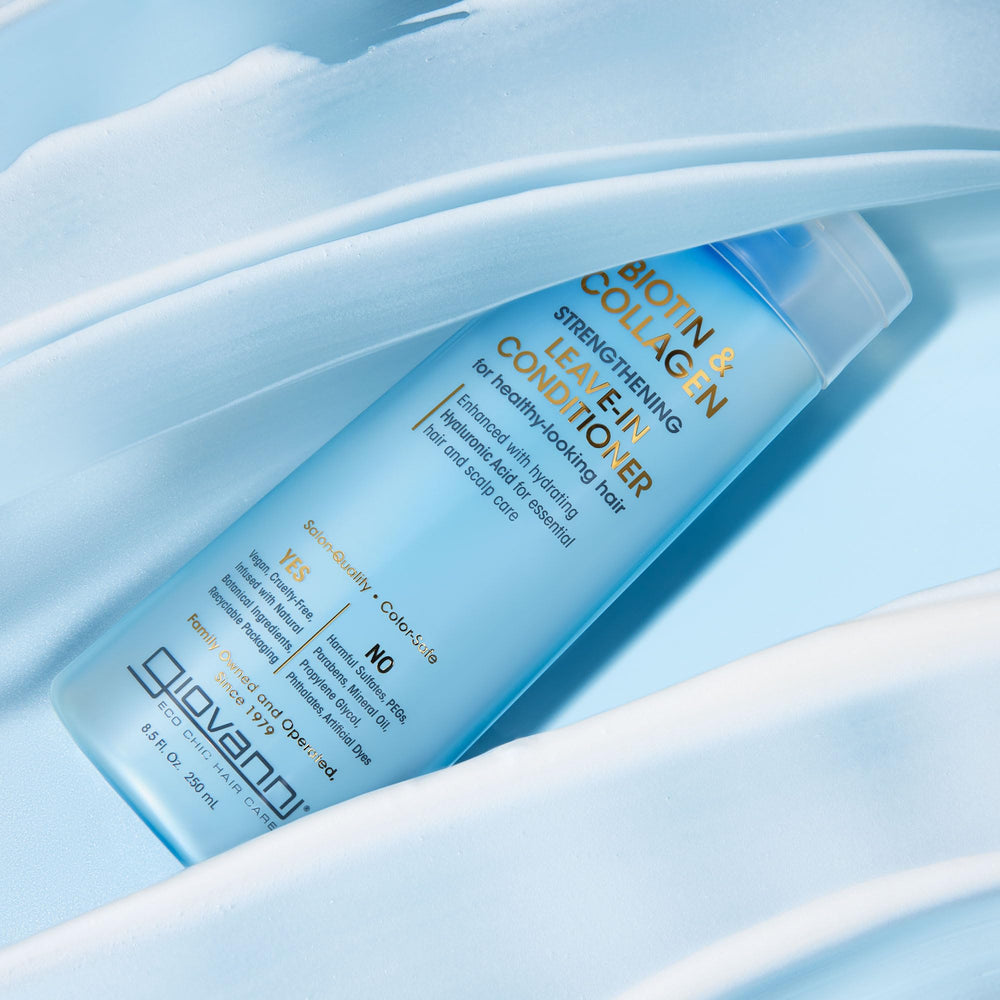 GIOVANNI creamy liquid texture in hand showing lightweight, non-greasy hydration