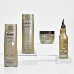 GIOVANNI foamy lather in shower illustrating gentle effective cleansing