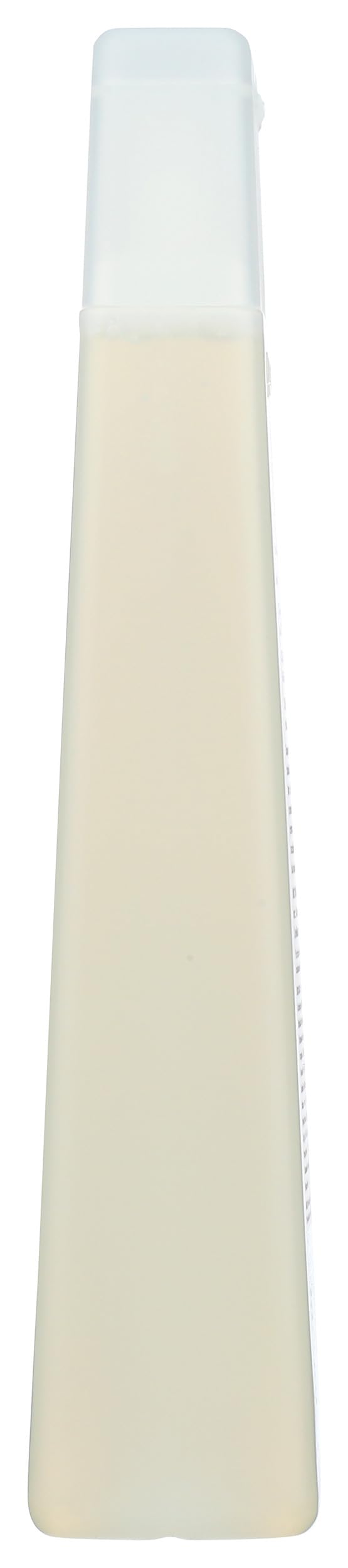 GIOVANNI bottle next to ruler showing 8.5 oz size for clarity benefit