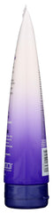 GIOVANNI shampoo being applied in shower showing smoother styling benefit