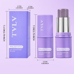 Gireatick two-piece set flatlay demonstrating multi-use for lips eyes cheeks