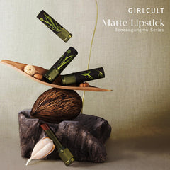 GIRLCULT lifestyle vanity shot showing lipstick in everyday beauty setup for inspiration