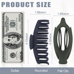 GIRLOLIIAR clip securing hair while driving, providing non-slip hold and comfort