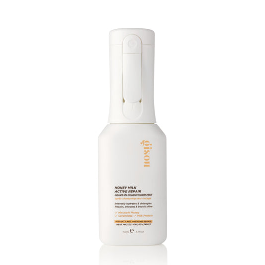 Gisou front packaging showing bottle and label benefits